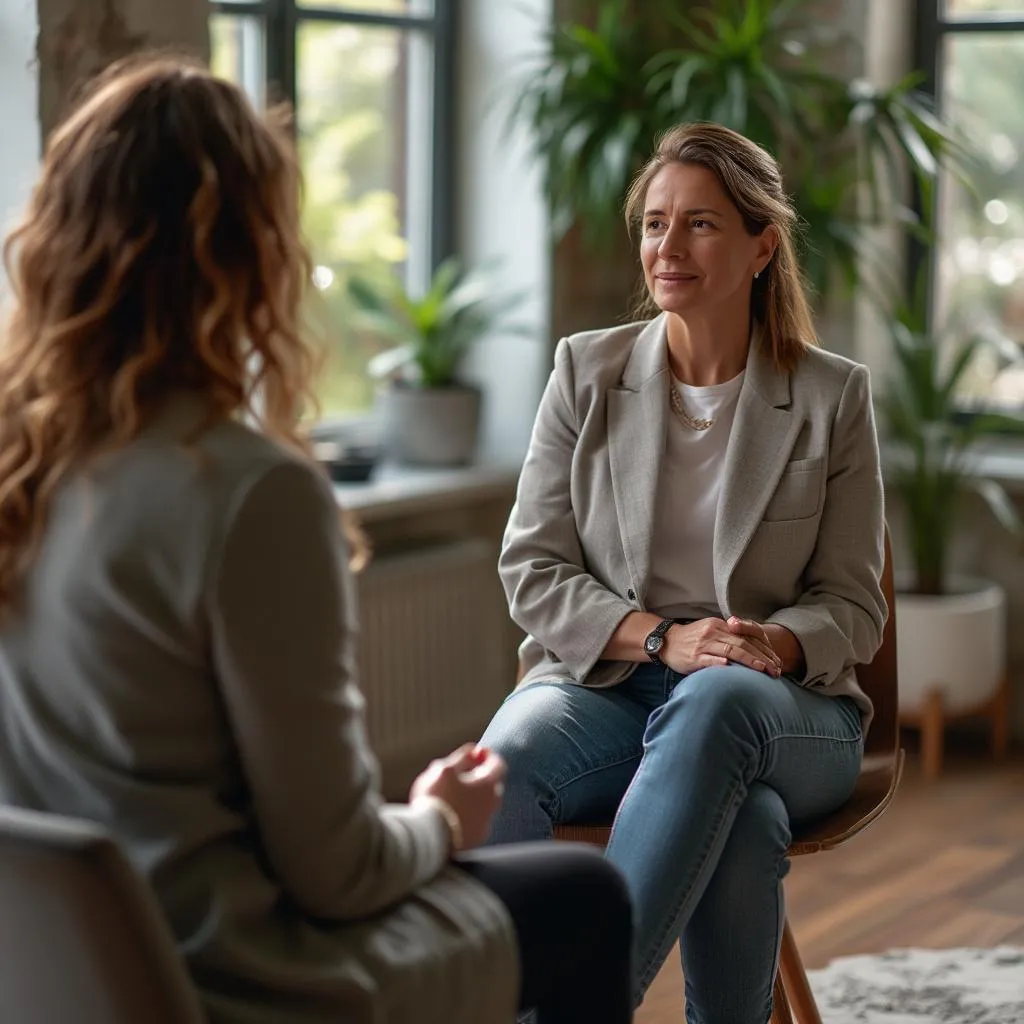 One-on-one coaching session